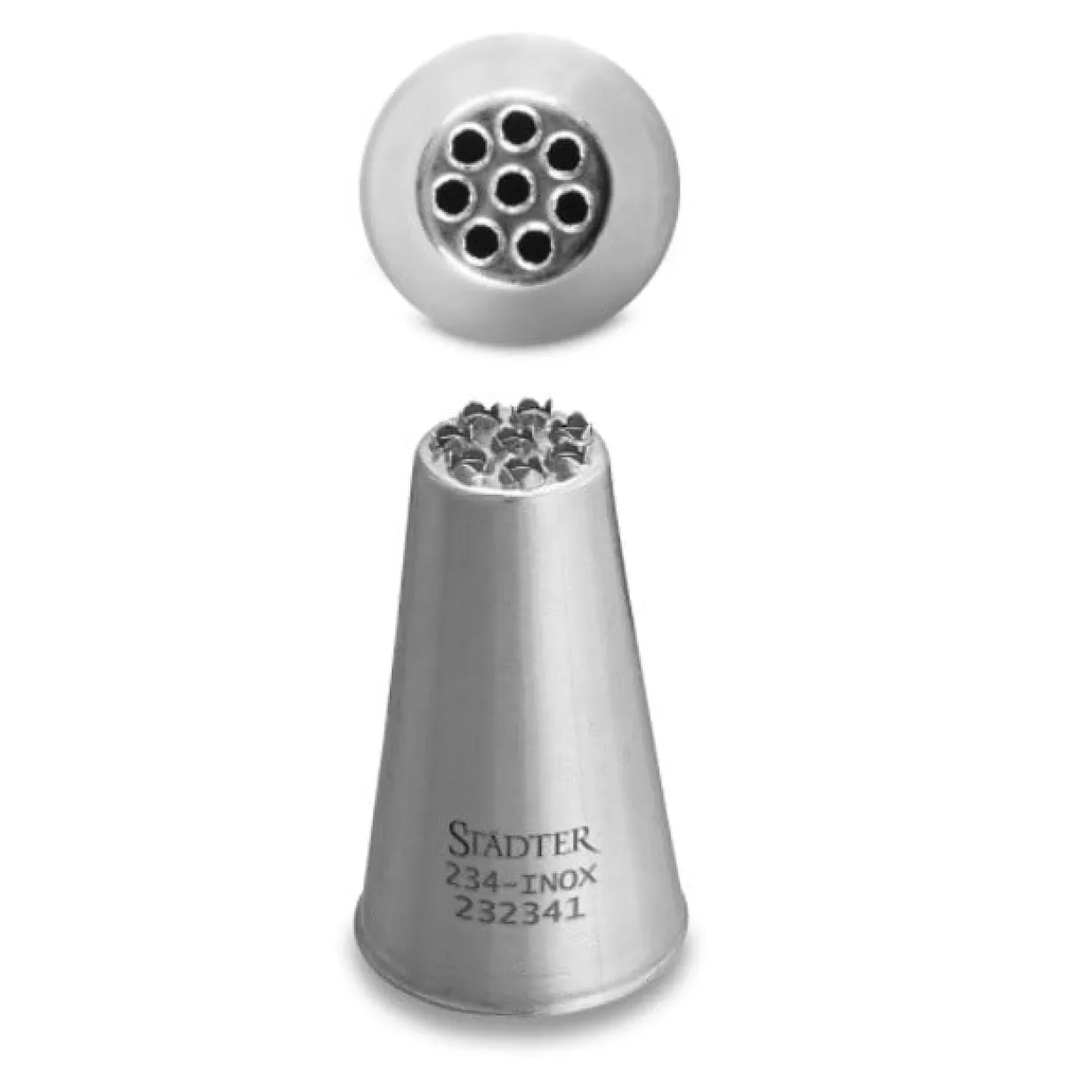 Outlet Städter Vogelnest/gras spuitmondje RVS 15mm.