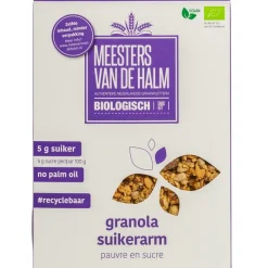 Best De Halm Suikerarme Granola Biologisch 350g