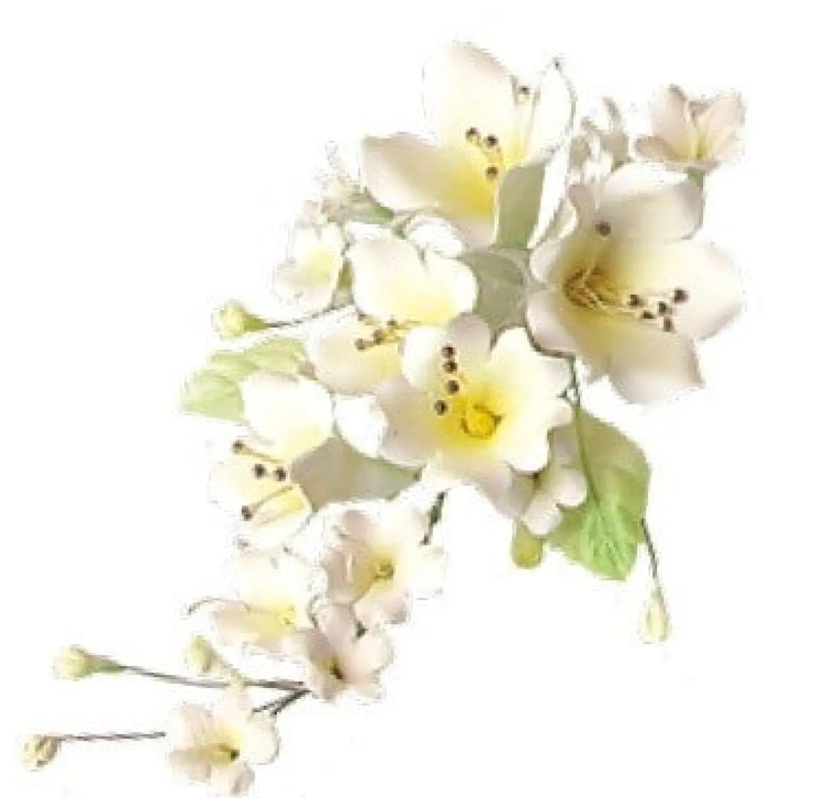 Overig Suikerbloem Boeket Lelies Geel