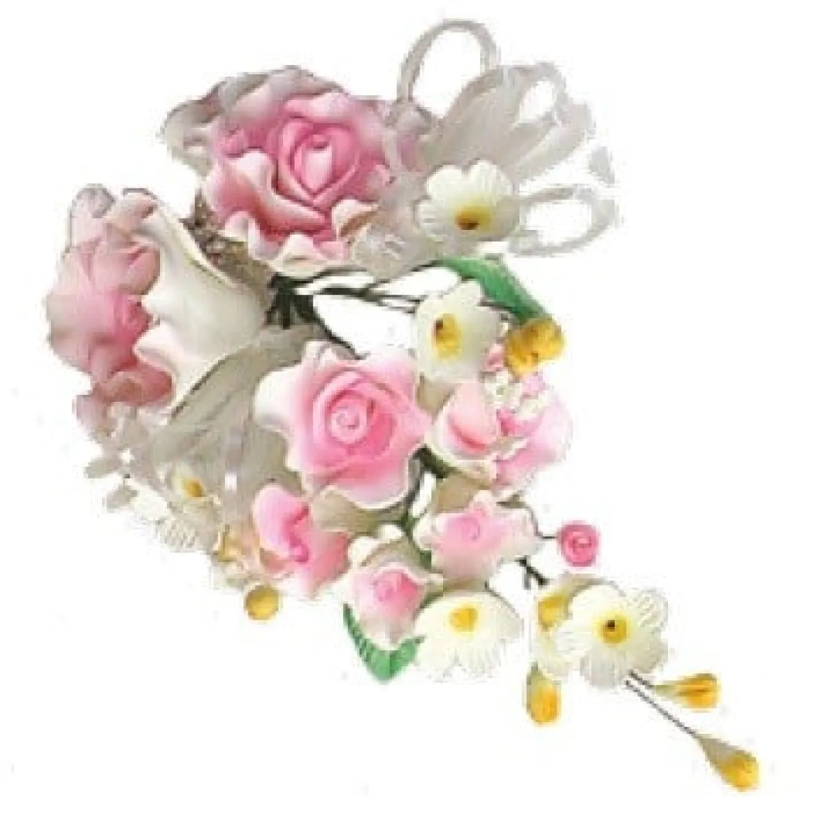 New Overig Suikerbloem Boeket Roos Roze