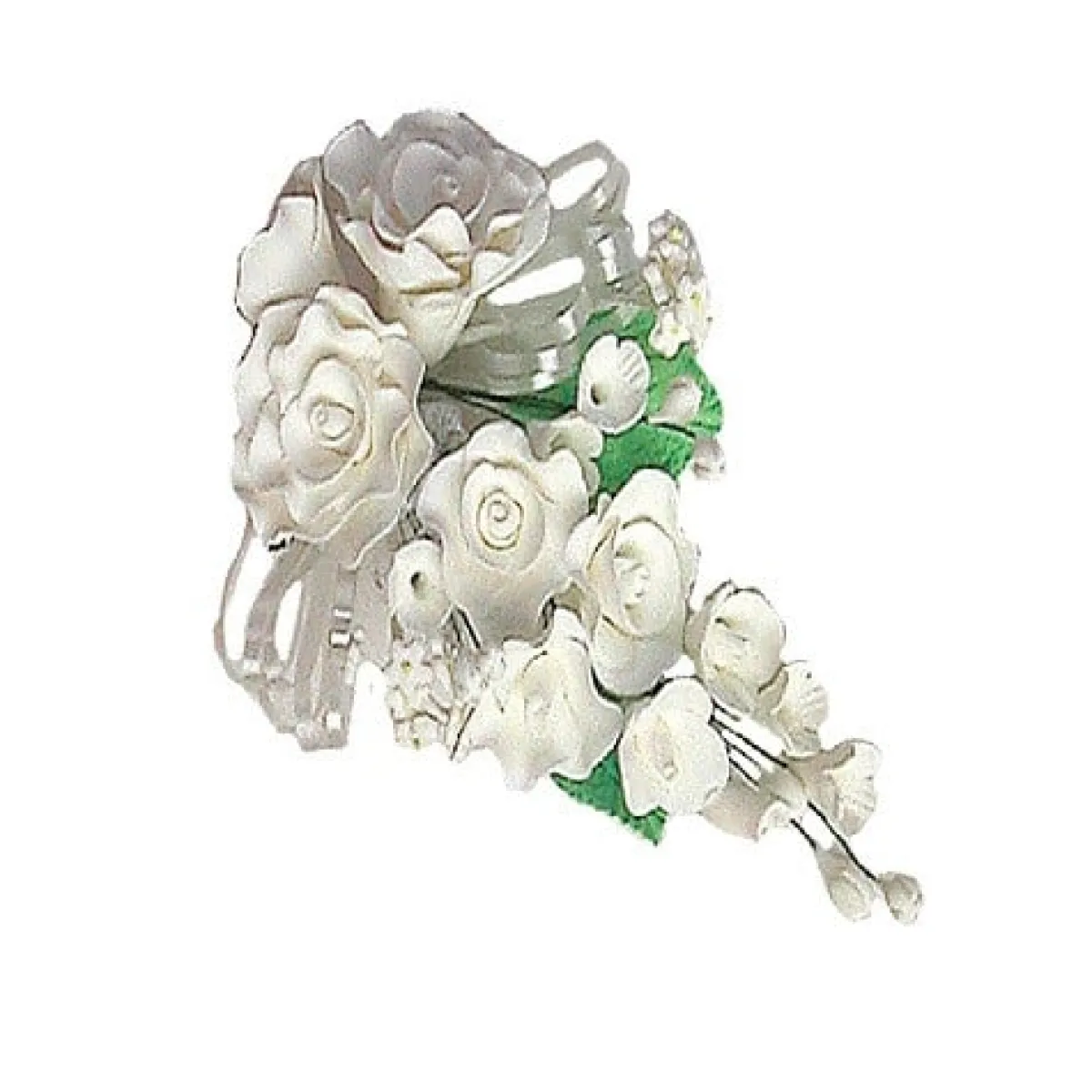 Discount Overig Suikerbloem Boeket Roos Wit