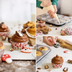 Clearance Decora Suikertie Bos Dieren 3,5-4cm 6st.