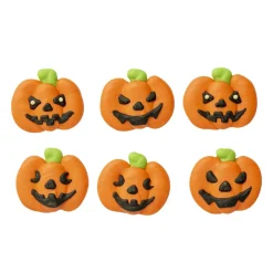 Online Decora Suikertie Halloween Pompoen Ø3,5 cm 6 stuks