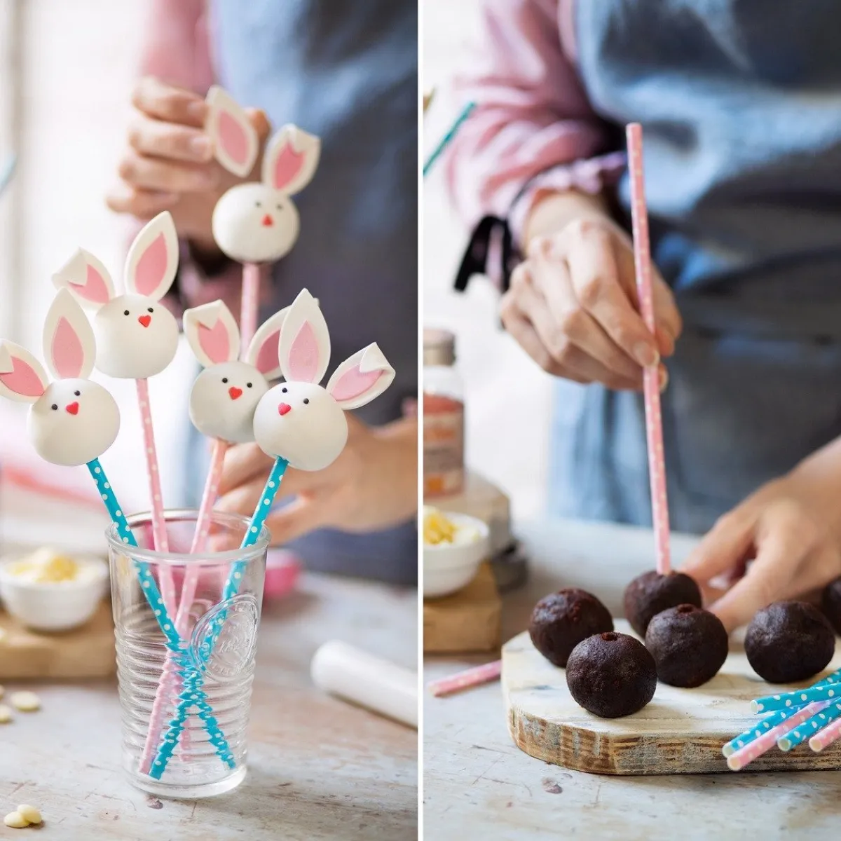 Clearance Decora Suikertie Maak een Konijn 2,5-5cm 10st.