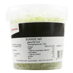 Discount Royal Steensma Sukade Gekonfijte Cedervrucht 3x3mm 475gr.