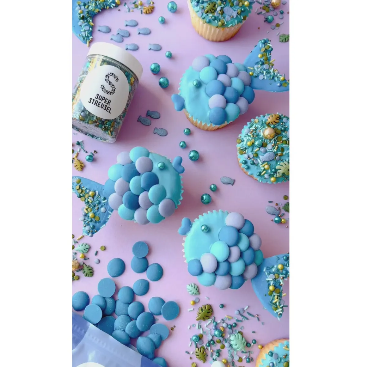 Best SuperStreusel SuperDrops Blauw 300g