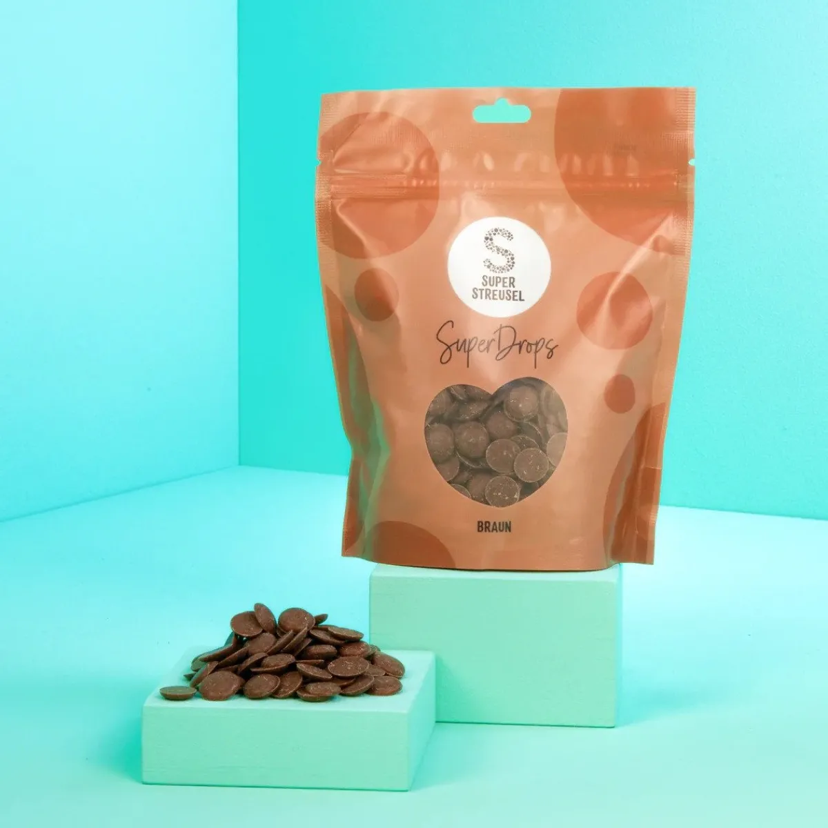 SuperStreusel SuperDrops Bruin 300g