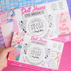 Discount Sweet Stamp Barbie Letters & Cijfers Set