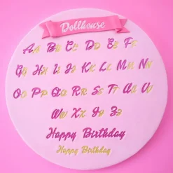 Discount Sweet Stamp Barbie Letters & Cijfers Set