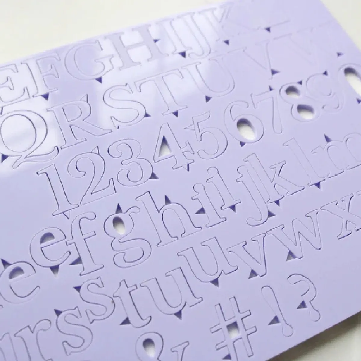 Discount Sweet Stamp Classic Letters & Cijfers Set