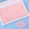Outlet Sweet Stamp Demure Letters & Cijfers Set