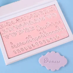 Outlet Sweet Stamp Demure Letters & Cijfers Set
