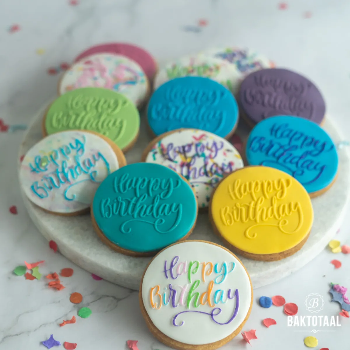 New Sweet Stamp Outboss Elegant Happy Birthday