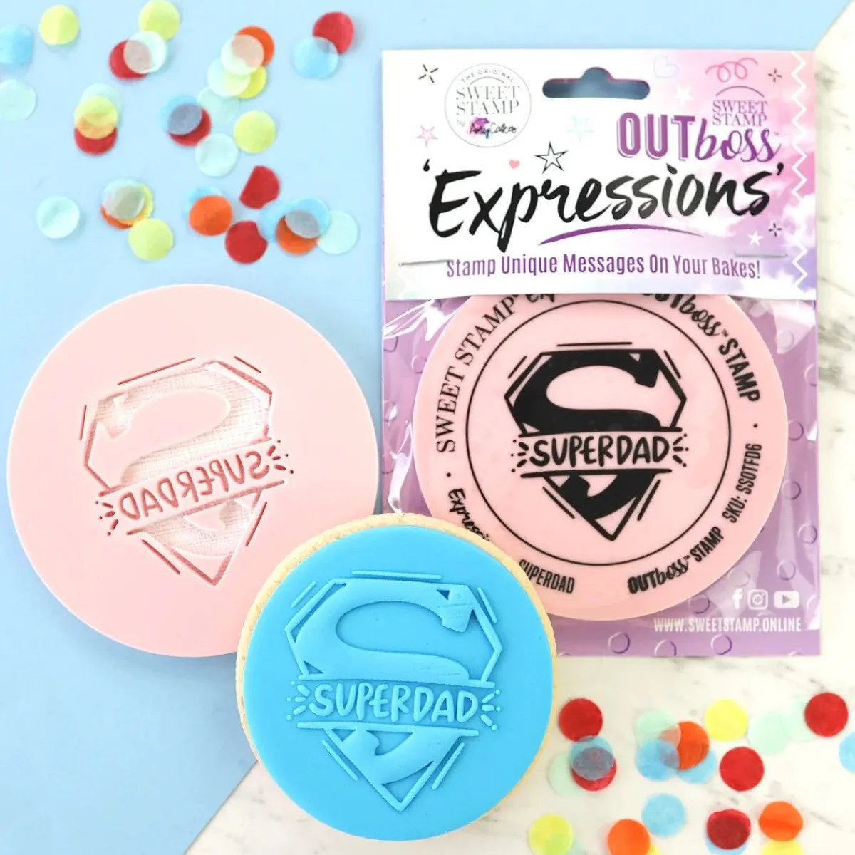 Online Sweet Stamp Outboss Super Dad