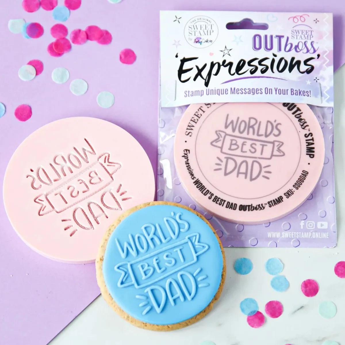 Outlet Sweet Stamp Outboss Worlds Best Dad