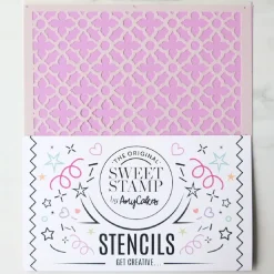 Clearance Sweet Stamp Stencil Jasmine Trellis 21,5x25cm