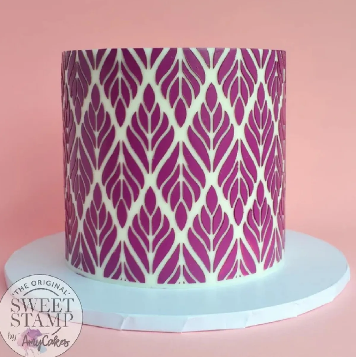 New Sweet Stamp Stencil Marabou 21,5x25cm