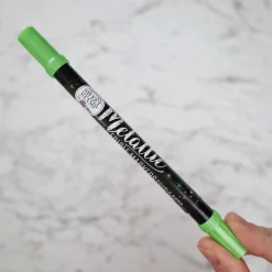 Clearance Sweet Stamp Stift Eetbare Inkt Dubbelzijdig Metallic Groen