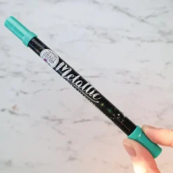 Clearance Sweet Stamp Stift Eetbare Inkt Dubbelzijdig Metallic Teal