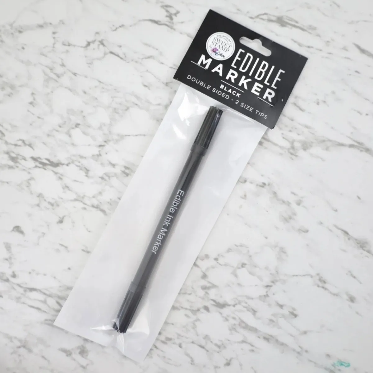 Clearance Sweet Stamp Stift Eetbare Inkt Zwart