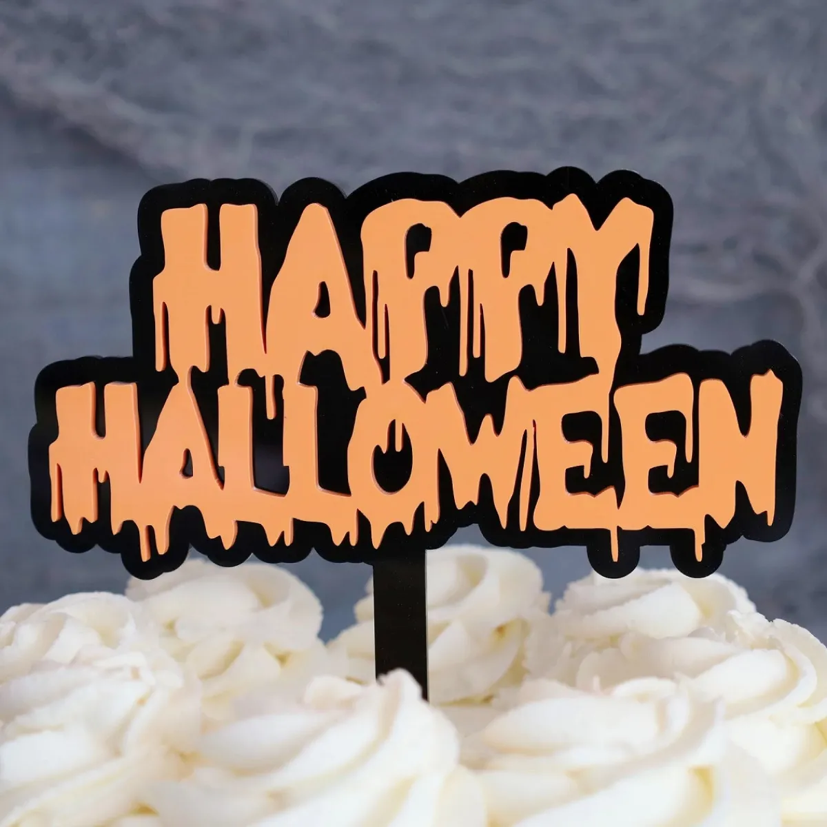 New Sweet Stamp Taarttopper Happy Halloween 14x15cm**