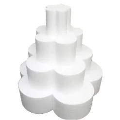 Outlet Taart Dummy Bloem 5-blads 10cm -Ø50cm-**