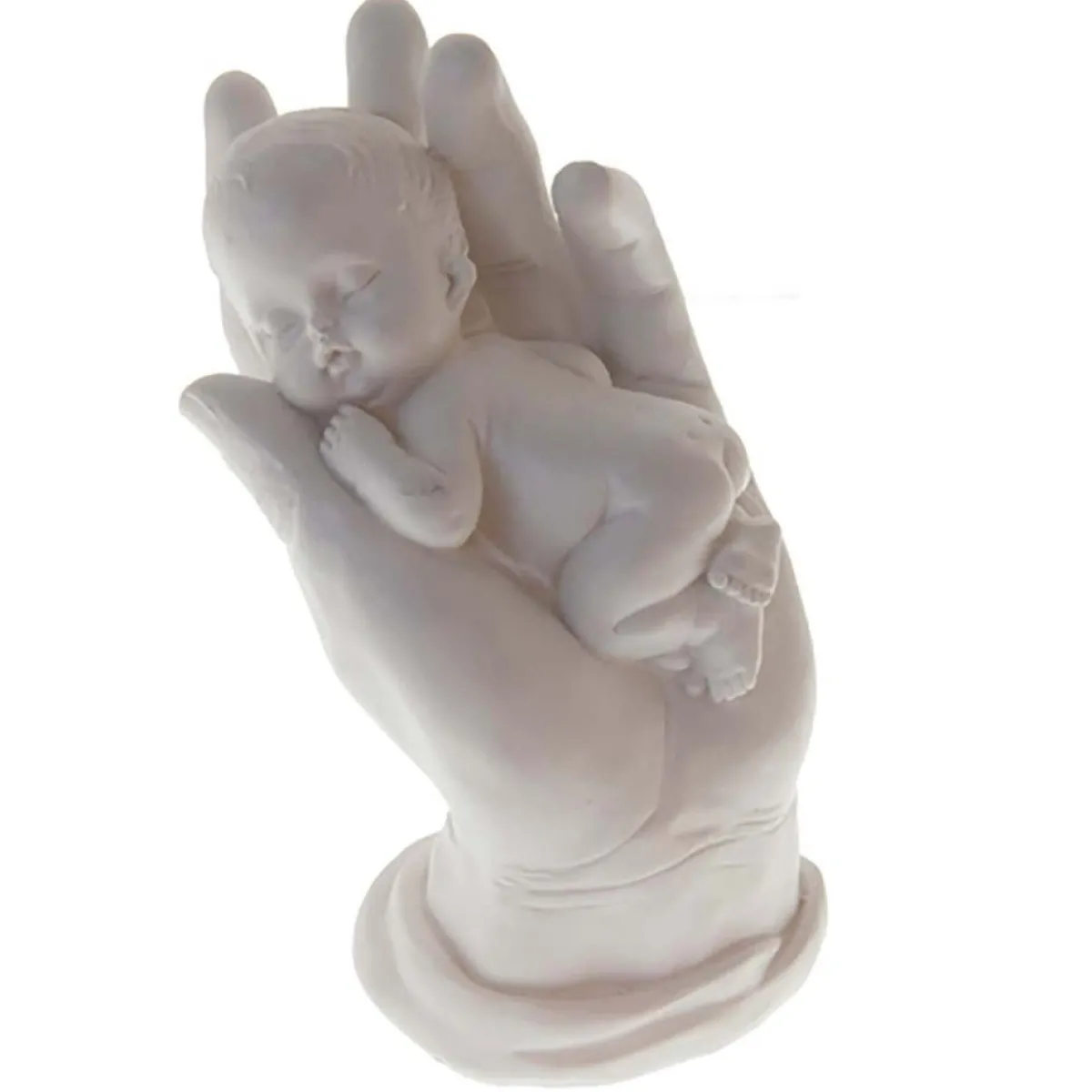 Best Overig Taartdecoratie Baby in Hand Polystone 12,5cm