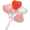 Clearance Overig Taartdecoratie Ballontrosjes Hart 12st.