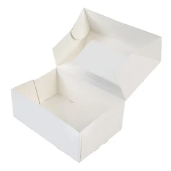 New BrandNewCake Taartdoos met venster 24x16x9cm. Wit 3st