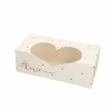 Discount Overig Taartdoos met venster 26x12x9cm. Love