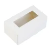 New BrandNewCake Taartdoos met venster 12x7x5cm. Wit 50st