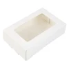 Online BrandNewCake Taartdoos met venster 19x12,5x5cm. Wit 50st
