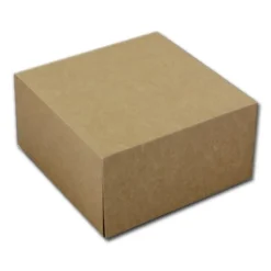 Clearance BrandNewCake Taartdoos 15x15x8cm. Kraft 3st
