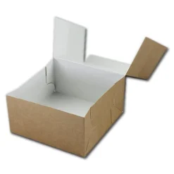 Clearance BrandNewCake Taartdoos 15x15x8cm. Kraft 3st