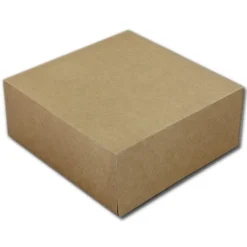 Clearance BrandNewCake Taartdoos 19x19x8cm. Kraft 50st