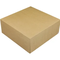 Sale BrandNewCake Taartdoos 25x25x10cm. Kraft 3st