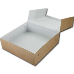 New BrandNewCake Taartdoos 21x21x8cm. Kraft 3st