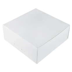 BrandNewCake Taartdoos 25x25x10cm. Wit 3st