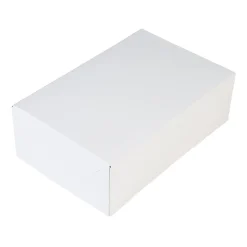 Online BrandNewCake Taartdoos 24x16x8cm. Wit 50st