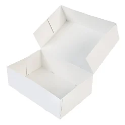 Online BrandNewCake Taartdoos 24x16x8cm. Wit 50st