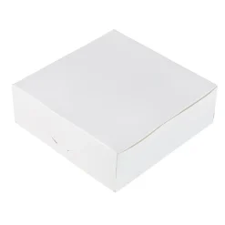 Online BrandNewCake Taartdoos 15x15x5cm. Wit 50st