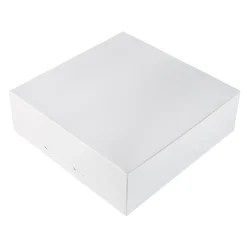 Online BrandNewCake Taartdoos 25x25x8cm. Wit 3st