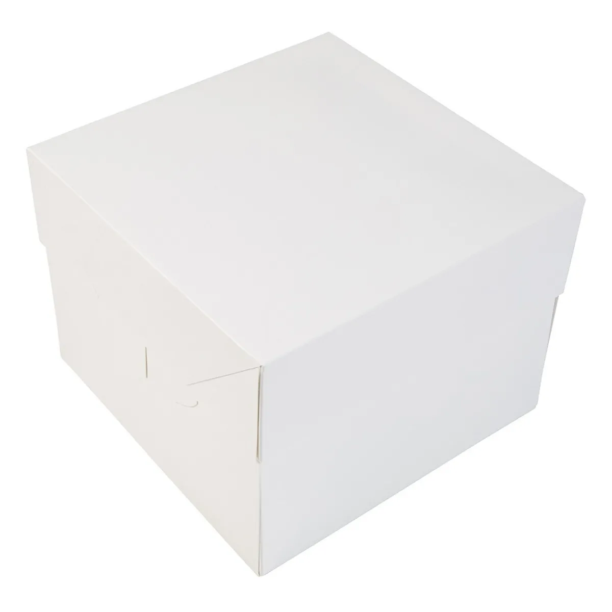 Hot BrandNewCake Taartdoos 20x20x15cm. Wit 3st