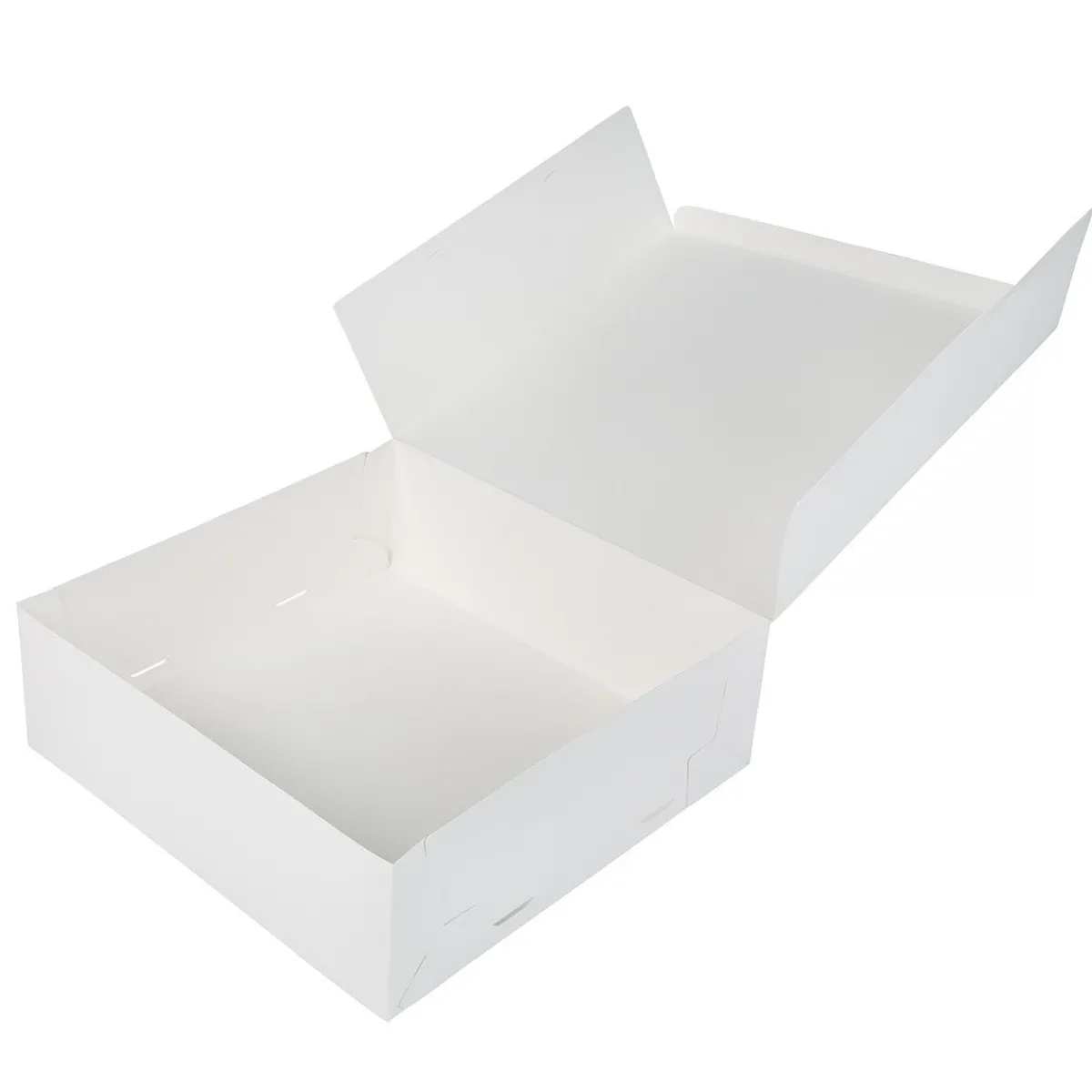 Best BrandNewCake Taartdoos 25x25x8cm. Wit 50st