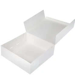 New BrandNewCake Taartdoos 30x30x10cm. Wit 50st