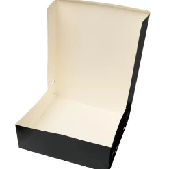 New BrandNewCake Taartdoos 30x30x10cm. Zwart 50st