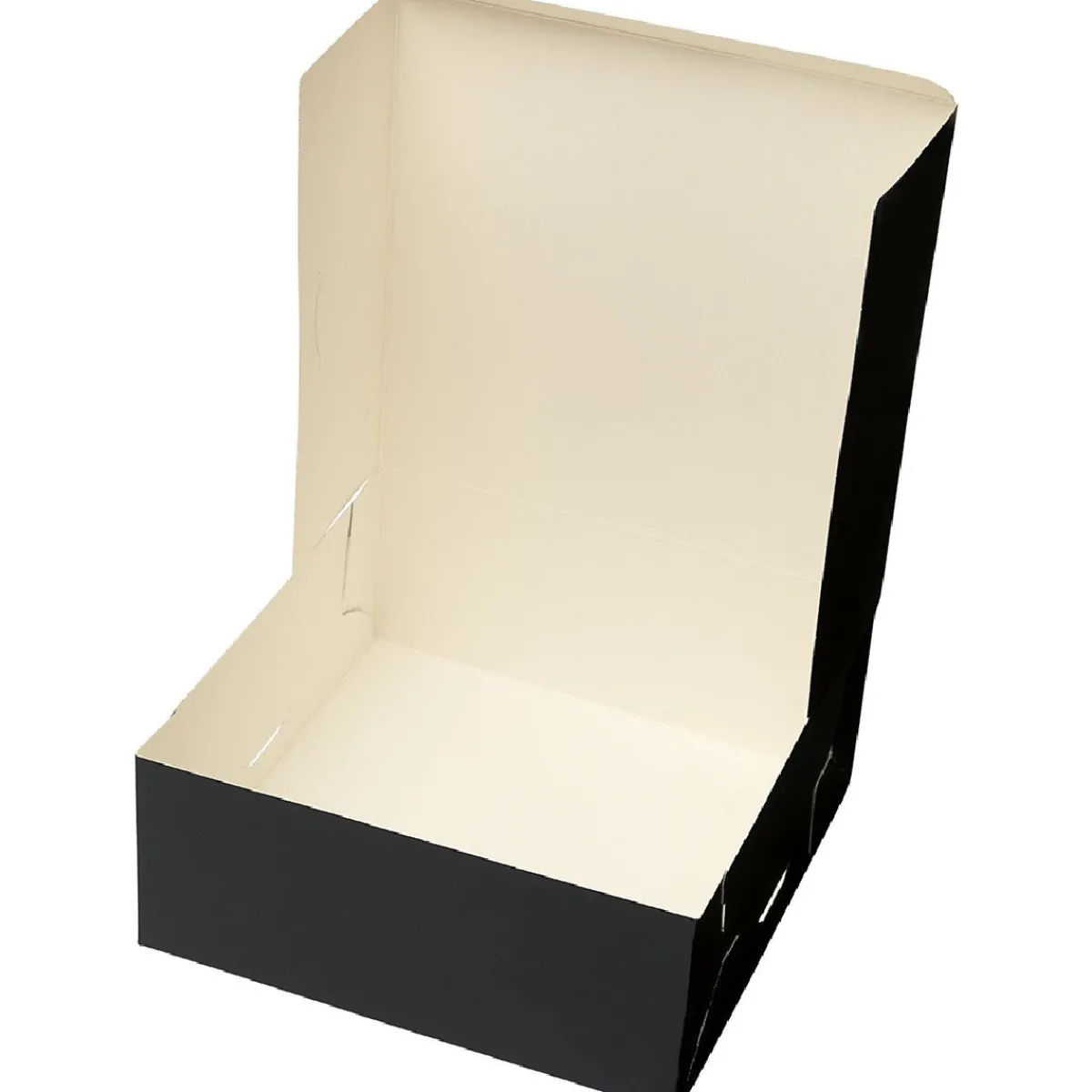 Sale BrandNewCake Taartdoos 21x21x5cm. Zwart 50st