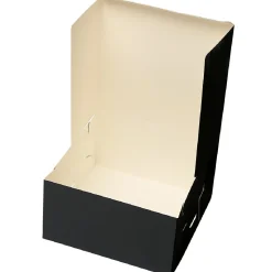 Hot BrandNewCake Taartdoos 15x15x8cm. Zwart 3st