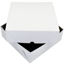 Online Overig Taartdoos Zwanenhals 30x30x9cm. Wit 50st