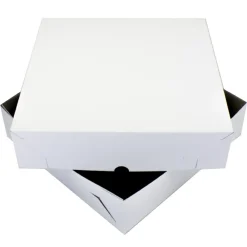 Sale Overig Taartdoos Zwanenhals 36x36x9cm. Wit 50st